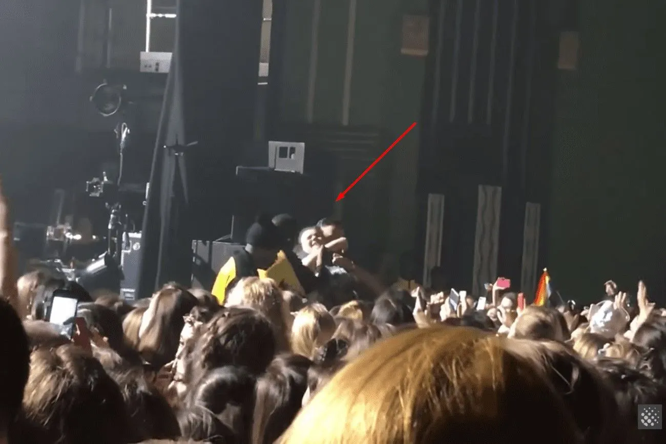 The singer halted the concert when he noticed that a fan was experiencing a panic attack.jpg?format=webp